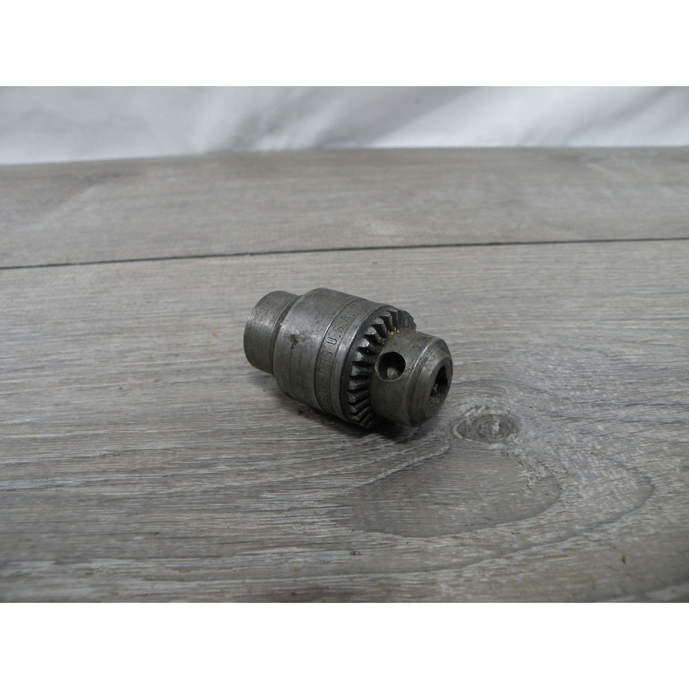 Jacobs J1G75 Drill Chuck 0-1/4" Capacity 3/8-20 THD Vintage USA Tool
